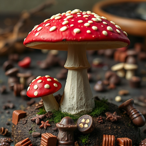 Magic Mushroom Chocolates Lifestyle Scenes