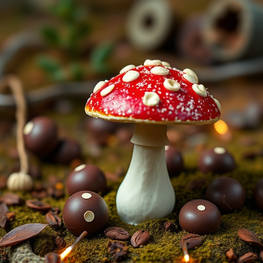 Magic Mushroom Chocolates Lifestyle Scenes
