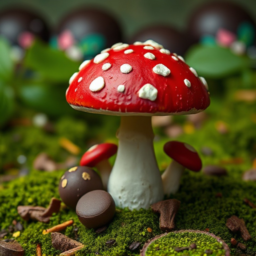 Magic Mushroom Chocolates Lifestyle Scenes