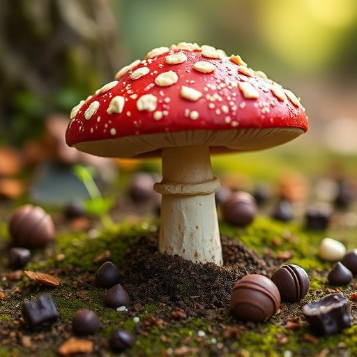 Magic Mushroom Chocolates Lifestyle Scenes