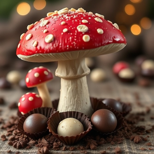 Magic Mushroom Chocolates Lifestyle Scenes