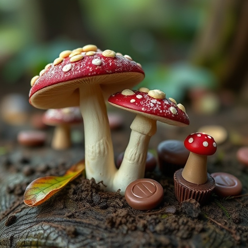 Magic Mushroom Chocolates Lifestyle Scenes