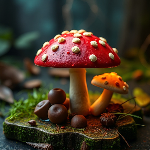 Magic Mushroom Chocolates Lifestyle Scenes