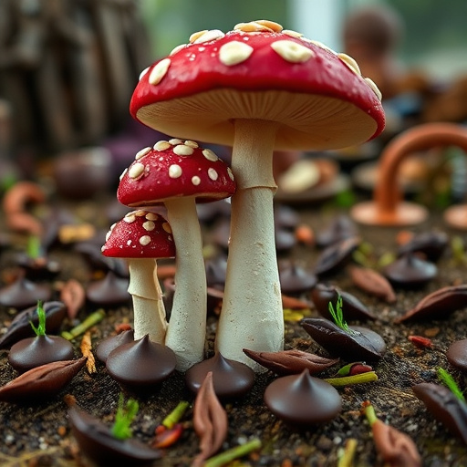 Magic Mushroom Chocolates Lifestyle Scenes
