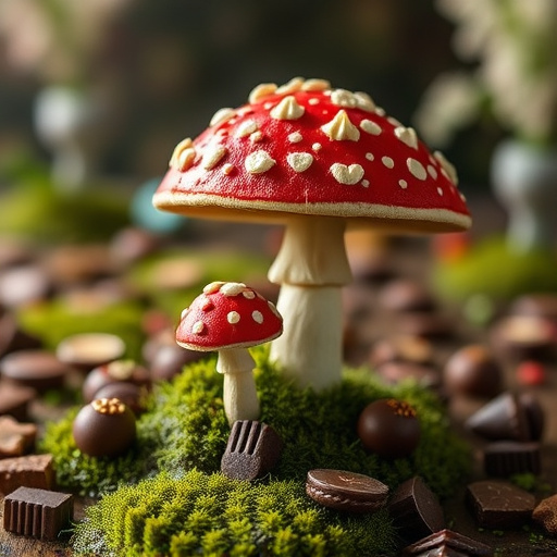 Magic Mushroom Chocolates Lifestyle Scenes