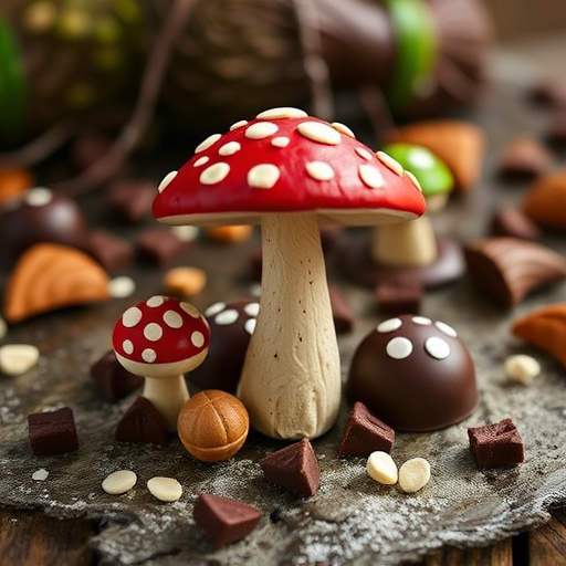 Magic Mushroom Chocolates Lifestyle Scenes