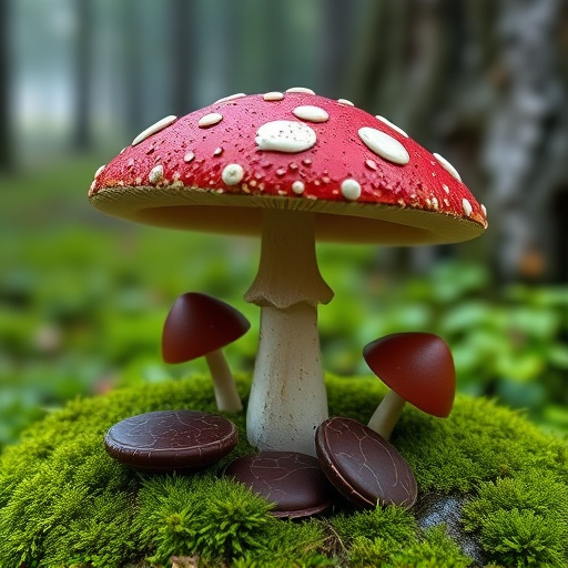 Magic Mushroom Chocolates Lifestyle Scenes