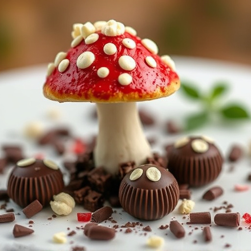 Magic Mushroom Chocolates Lifestyle Scenes
