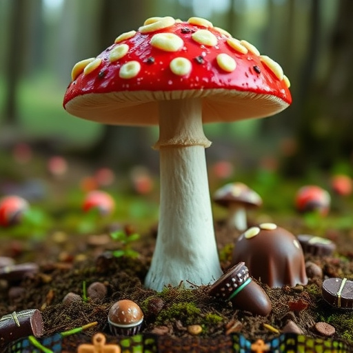 Magic Mushroom Chocolates Lifestyle Scenes