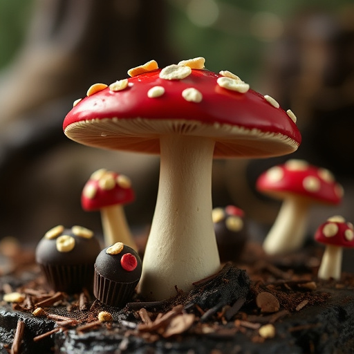 Magic Mushroom Chocolates Lifestyle Scenes