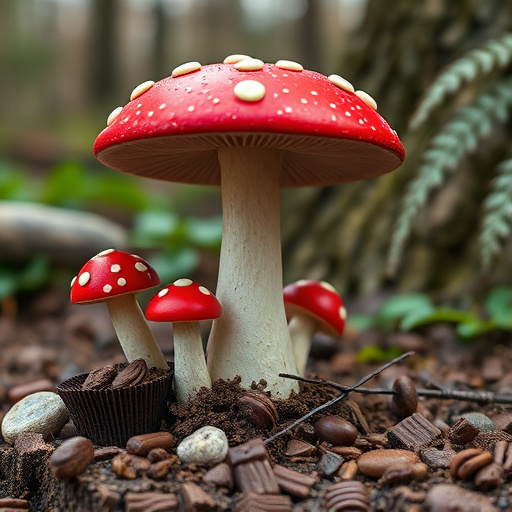 Magic Mushroom Chocolates Lifestyle Scenes
