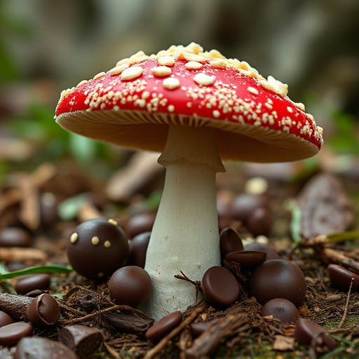 Magic Mushroom Chocolates Lifestyle Scenes