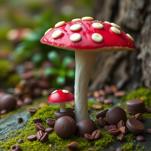 Magic Mushroom Chocolates Lifestyle Scenes