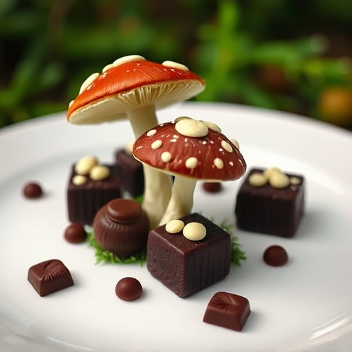 Magic Mushroom Chocolates Lifestyle Scenes