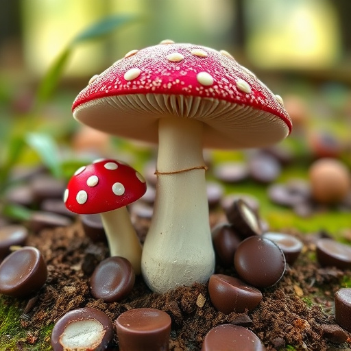 Magic Mushroom Chocolates Lifestyle Scenes