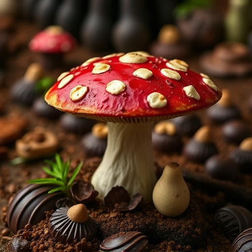 Magic Mushroom Chocolates Lifestyle Scenes