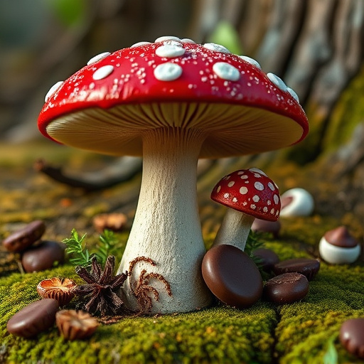 Magic Mushroom Chocolates Lifestyle Scenes
