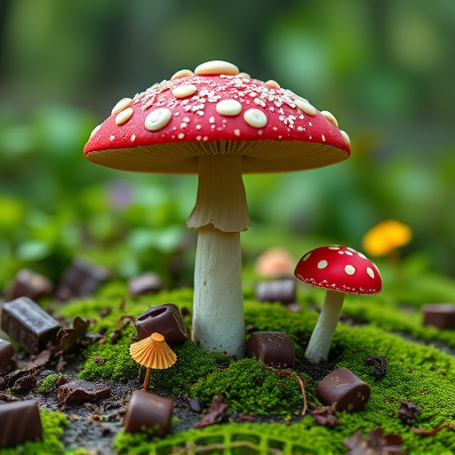 Magic Mushroom Chocolates Lifestyle Scenes