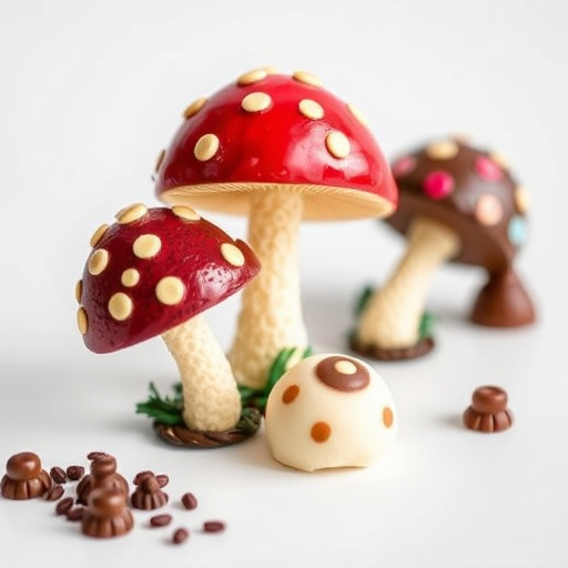 Magic Mushroom Chocolates Packaging Shots