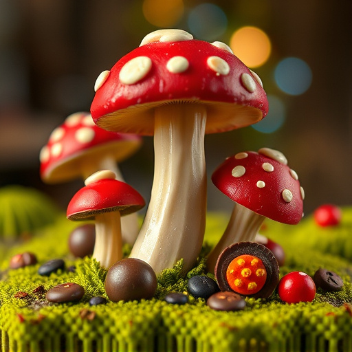 Magic Mushroom Chocolates Packaging Shots