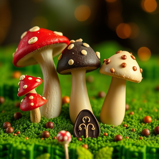 Magic Mushroom Chocolates Packaging Shots