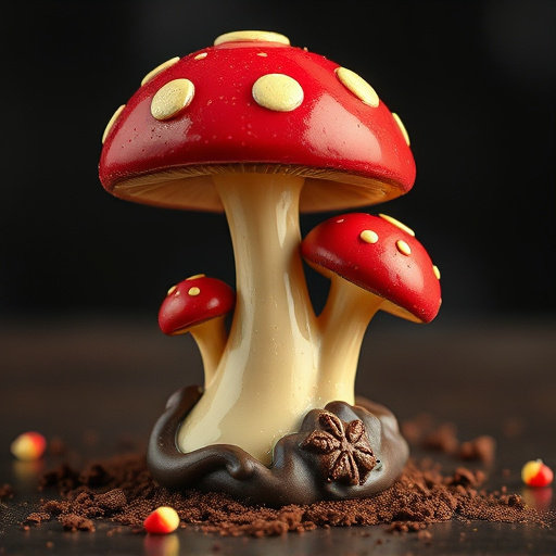 Magic Mushroom Chocolates Packaging Shots