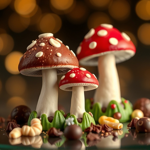 Magic Mushroom Chocolates Packaging Shots