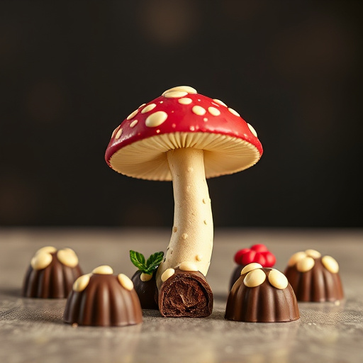 Magic Mushroom Chocolates Packaging Shots