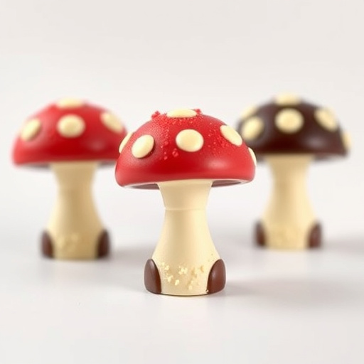 Magic Mushroom Chocolates Packaging Shots