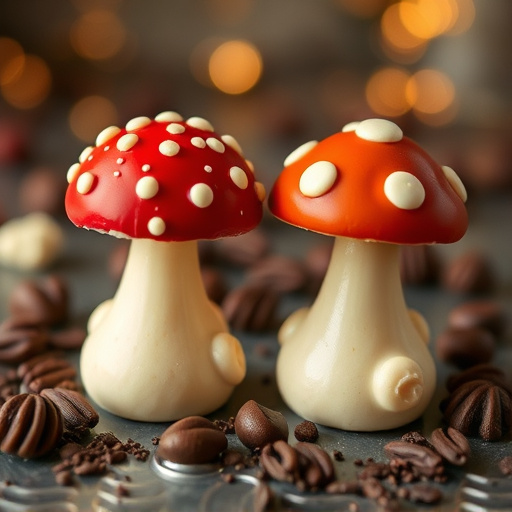 Magic Mushroom Chocolates Packaging Shots