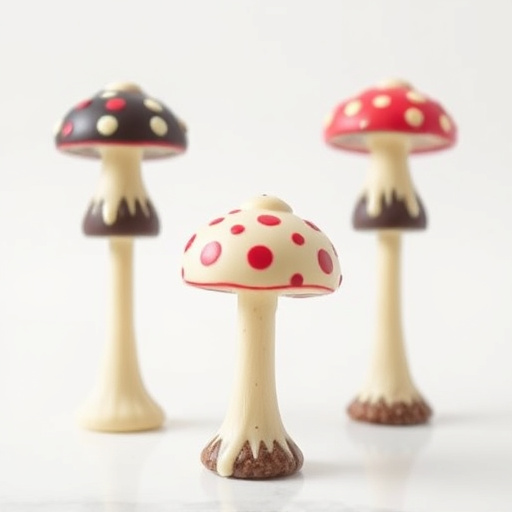 Magic Mushroom Chocolates Packaging Shots
