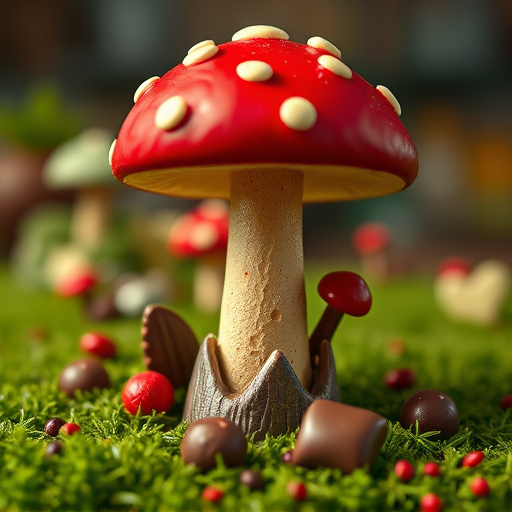 Magic Mushroom Chocolates Packaging Shots