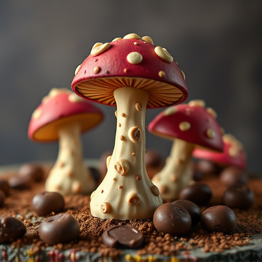 Magic Mushroom Chocolates Packaging Shots
