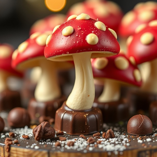 Magic Mushroom Chocolates Packaging Shots