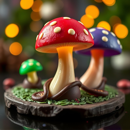 Magic Mushroom Chocolates Packaging Shots