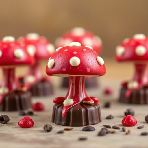 Magic Mushroom Chocolates Packaging Shots