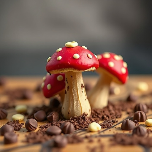 Magic Mushroom Chocolates Packaging Shots