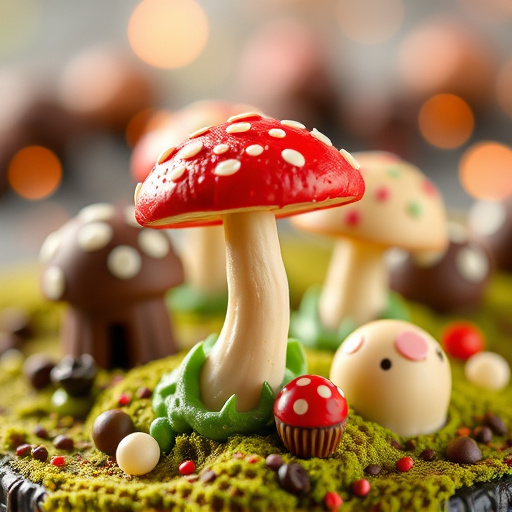 Magic Mushroom Chocolates Packaging Shots