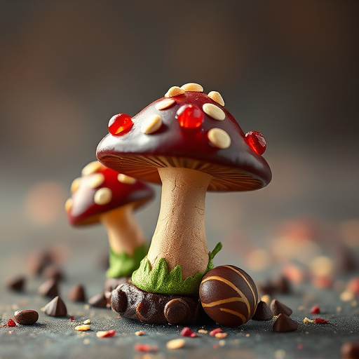Magic Mushroom Chocolates Packaging Shots