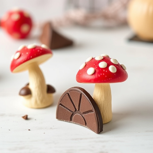 Magic Mushroom Chocolates Packaging Shots