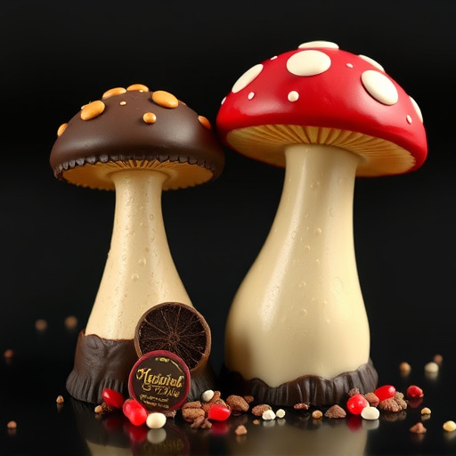 Magic Mushroom Chocolates Packaging Shots