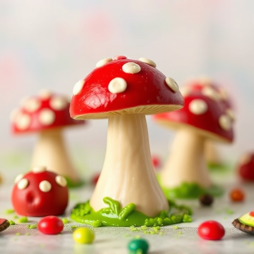Magic Mushroom Chocolates Packaging Shots