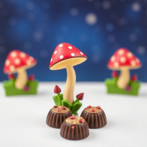 Magic Mushroom Chocolates Packaging Shots