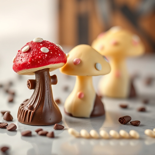 Magic Mushroom Chocolates Packaging Shots