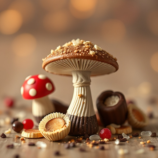 Magic Mushroom Chocolates Packaging Shots