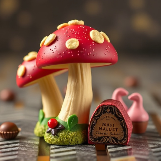 Magic Mushroom Chocolates Packaging Shots