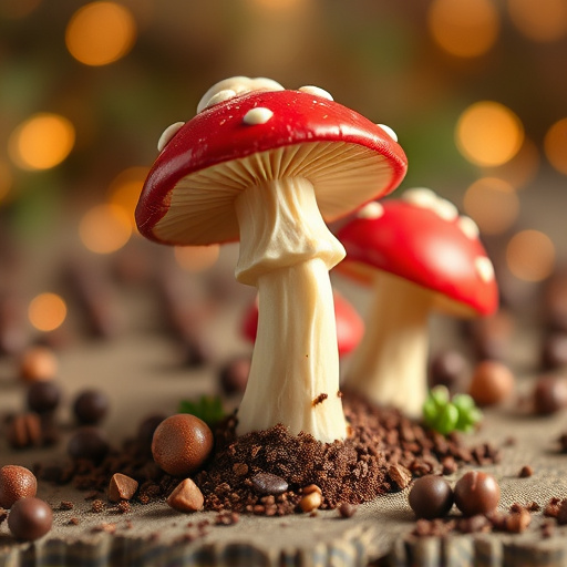 Magic Mushroom Chocolates Packaging Shots