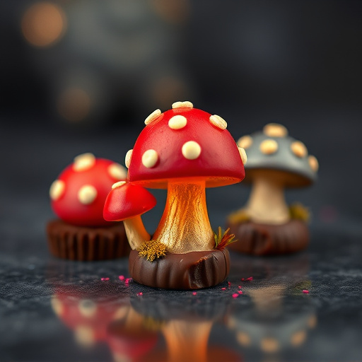 Magic Mushroom Chocolates Packaging Shots
