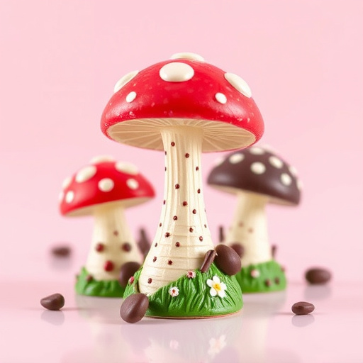Magic Mushroom Chocolates Packaging Shots