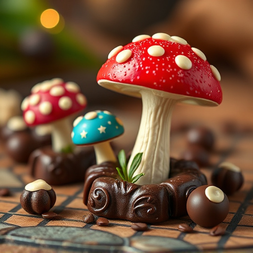 Magic Mushroom Chocolates Packaging Shots